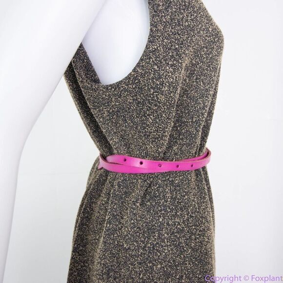 Vintage Leslie Fay scoop neck sleeveless midi dress, size 16 - Picture 11 of 15